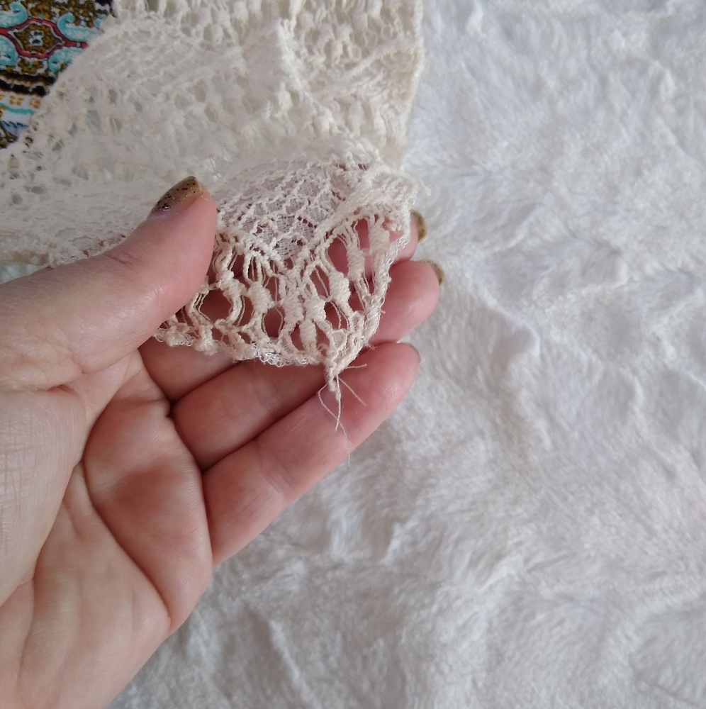 World Unity Crochet Boho Top - Picture 6 of 6